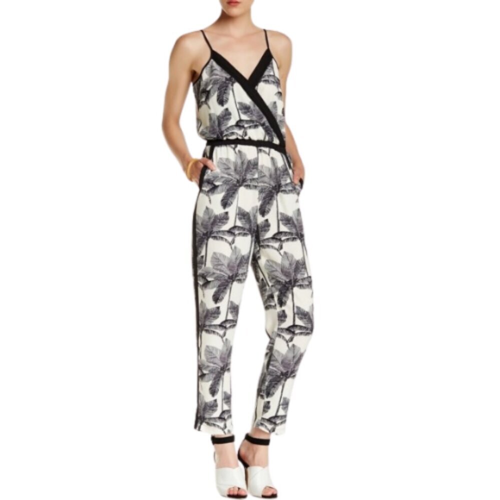 🌴Daniel Rainn Womens Size Xsmall Palm Tree Jumpsuit 🌴